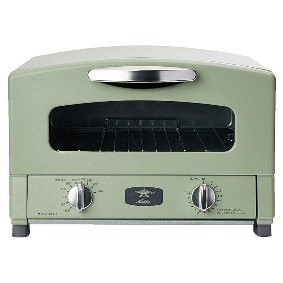 アラジン グラファイトトースター CAT-GS13A 2枚焼き おしゃれ 北欧 パン焼き 食パン オーブントースター トースト 高温 1人暮らし | アラジン
