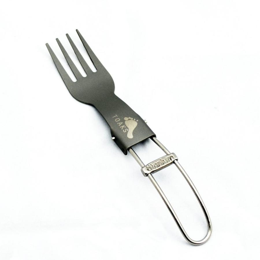 【DM便180円】TOAKS TITANIUM FOLDING FORK | フォールディングフォーク | 