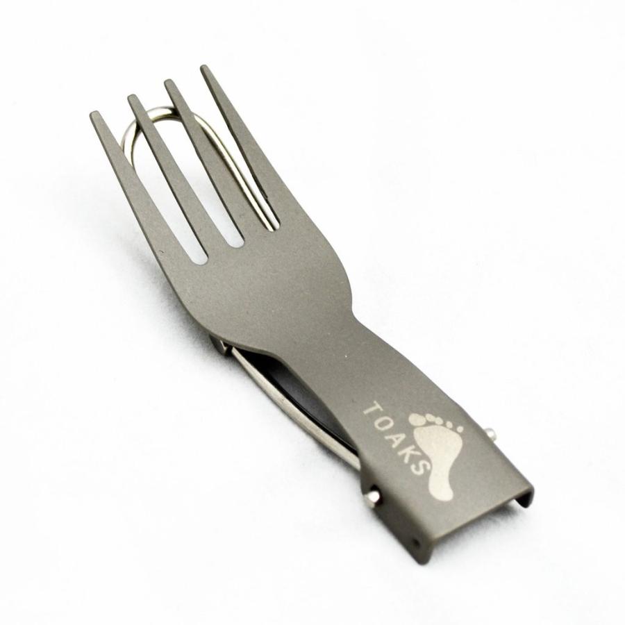 【DM便180円】TOAKS TITANIUM FOLDING FORK | フォールディングフォーク |  | 01