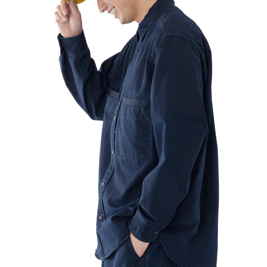 WOOLRICH｜COOLMAX DENIM LONG SHIRT ウールリッチ クールマックス