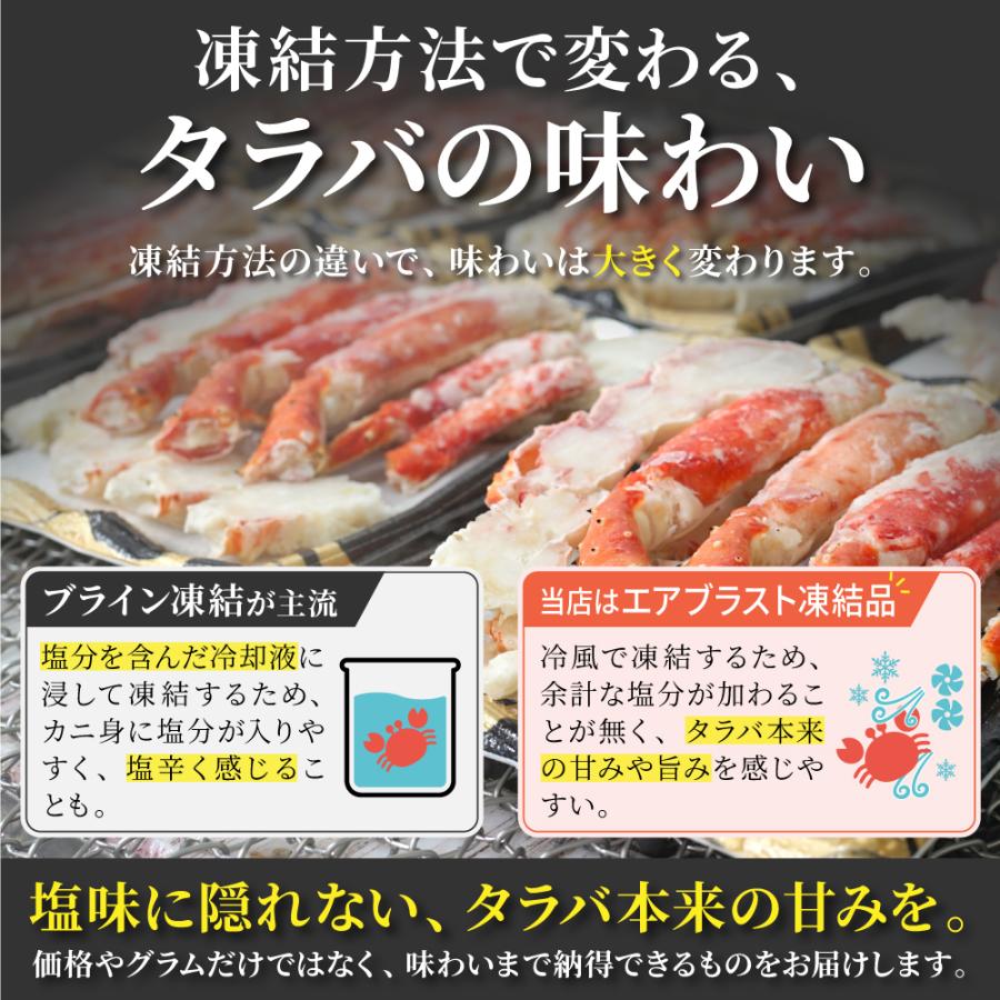 超特大タラバガニ 総重量1.8kg 殻むき済み ボイル カニ 蟹 カット