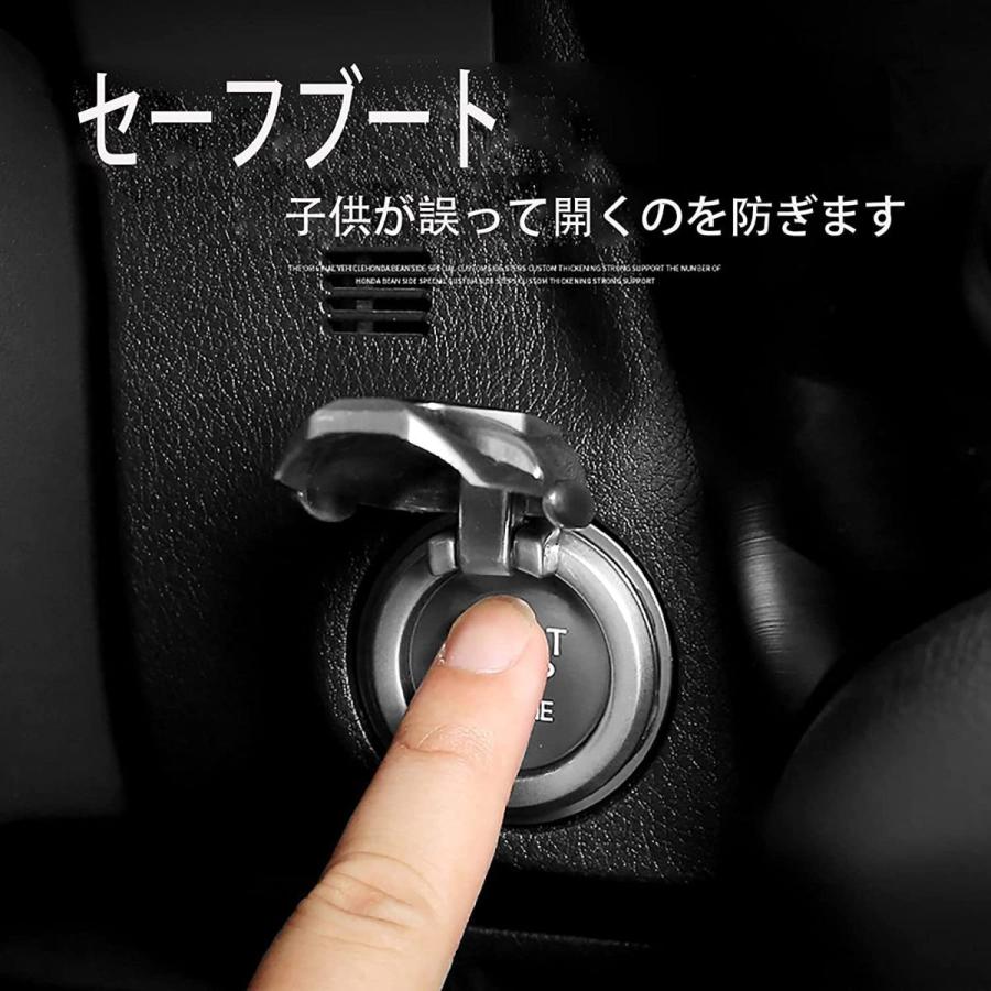 ■新品■3Dダイヤモンドカット!スズキ スイフトスポーツ用MDee ロゴ入りエンジンスタータースイッチカバー【ブラック】|tmgarage2019|04