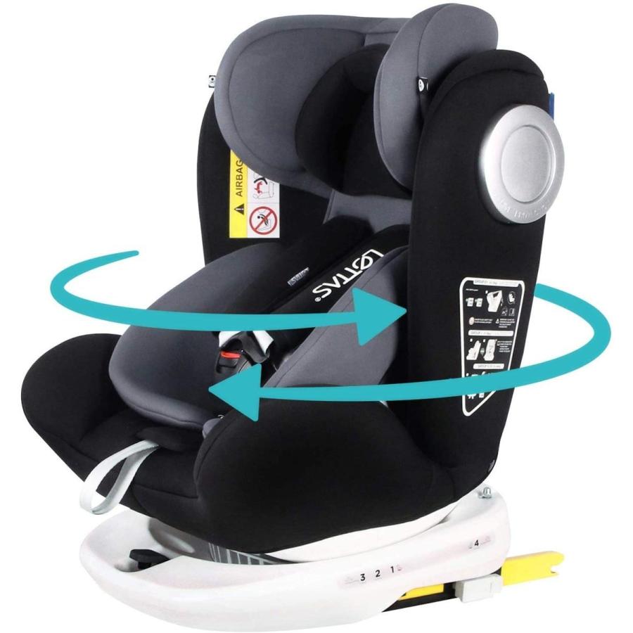 チャイルドシート 360° 回転式