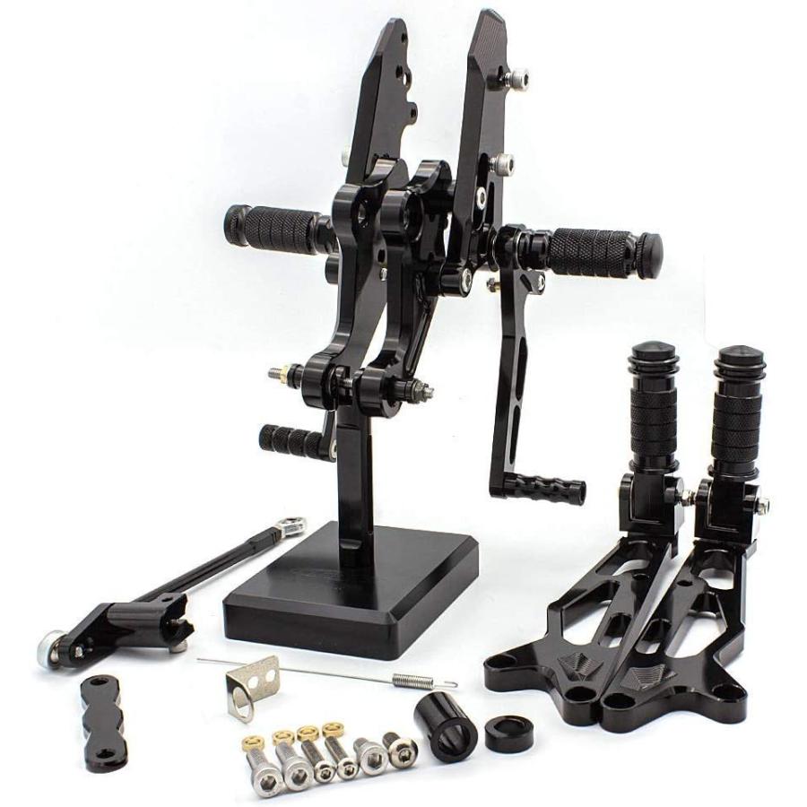 円 62 Off 新品 Honda Grom Msx125 17 19 用fxcncレーシング アルミ製バックステップキット ブラック ポジション調整可能