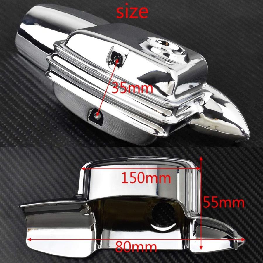 ■新品■ハーレーダビッドソンStreet Glide CVO FLHXSE(2010)用YHMTIVTUリアブレーキマスターシリンダーカバー|tmgarage2019|02