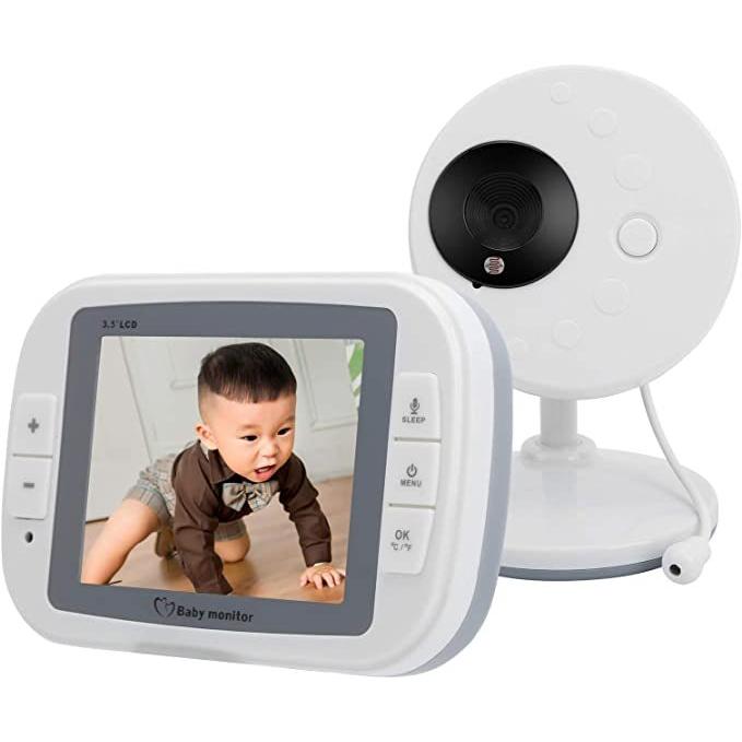 新品 ベビー マタニティ ベビーモニター ビデオベビーモニター5mナイトビジョンデータ保護ベビーペット アメリカ規格 100 240v 送料無料 新品
