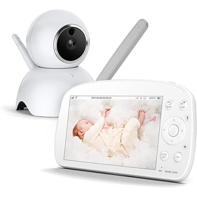新品 ベビー マタニティ ベビーモニター 5 5インチ 大画面 アップグレード1280pカメラとモニター実現 ベビーカメラ 0万画素 98 Off