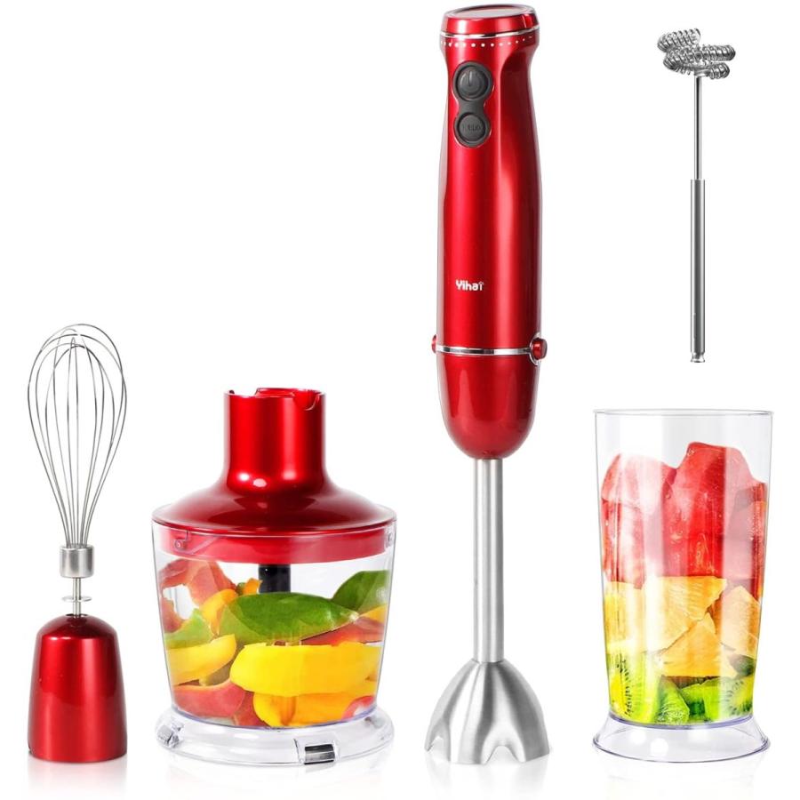 ライトニングボルト 1台5役 16段階スピード ハンドブレンダー 調理器具