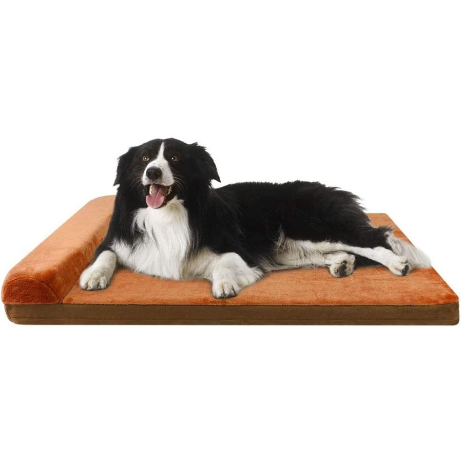 取り寄せ の 新品 Joicyco 犬ベッド 大型犬 ペットベッド 通年使える ペットマット 大型犬 クッション性 通年使える 100 80 5cmcm コーヒーブラウンーl ベッド マット カバー 47y Tmガレージ ショッピング店 激安ビジネス の