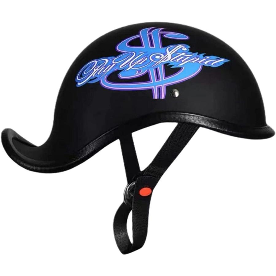 新品 Noopior バイク用abs製ハーフヘルメット Xlサイズ 60cm 61cm カラータイプ15 ブラック イラスト 16k Tmガレージ Yahoo ショッピング店 通販 Yahoo ショッピング