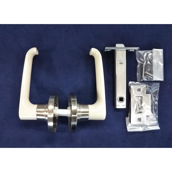 日中製作所（HINAKA） ドアノブ COW 浴室用 取替レバーハンドル 221-SB