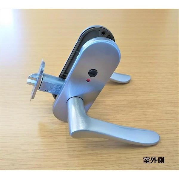 川口技研 ドアノブ GIKEN 廃盤品NK座交換用 UKT13座 表示錠セット