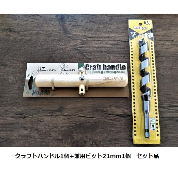 スターエム クラフトハンドル No.38K Craft handle ハンドル＆木工用 