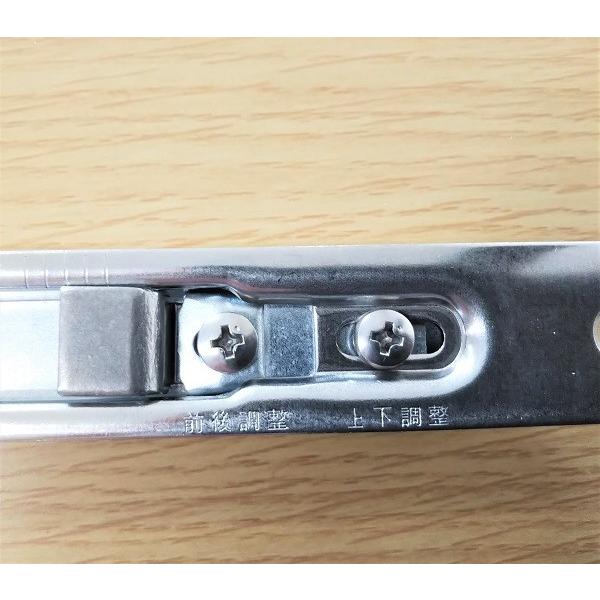 川口技研 GIKEN 引戸錠の受け金具 YK調整ストライク 角フロントタイプ