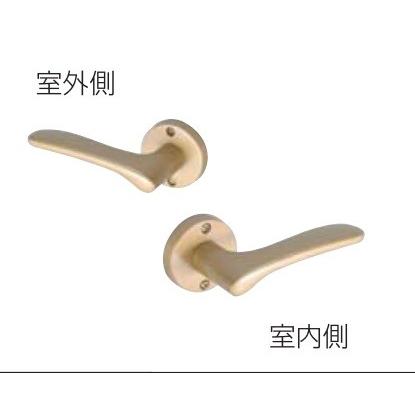 川口技研 ドアノブ ハンドル交換 GIKEN JレバーJL20-1M-TSG サテン