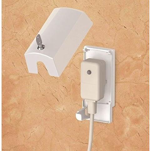 盗電防止 コンセントカバー セキュリティーカバー トイレ内コンセント用 Krds 000w ホワイト Krds 000w Tmkオンラインショップ 通販 Yahoo ショッピング