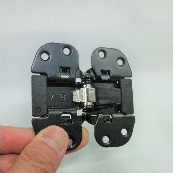 クローゼット丁番 扉金具交換 ムラコシ収納センターヒンジ ツバ広