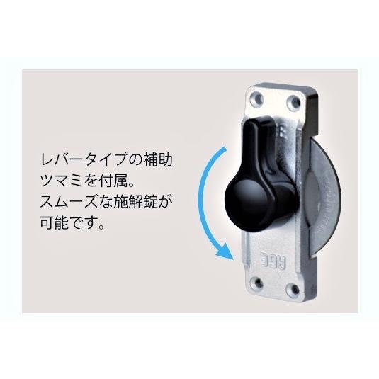 AGE 引戸用 内締り鎌錠 R2737 面付けタイプ 左右兼用 銅古美 : TMK
