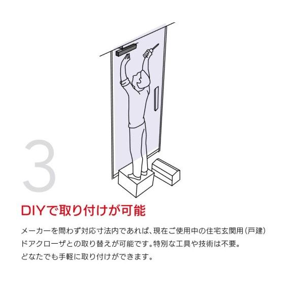 リョービ（RYOBI） RUCAD ラクアド RU-010P ドア電動開閉装置 少し