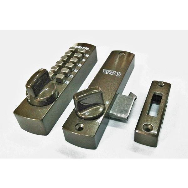 暗証番号プッシュ式 デジタルロック タイコーP-700 玄関錠・補助錠