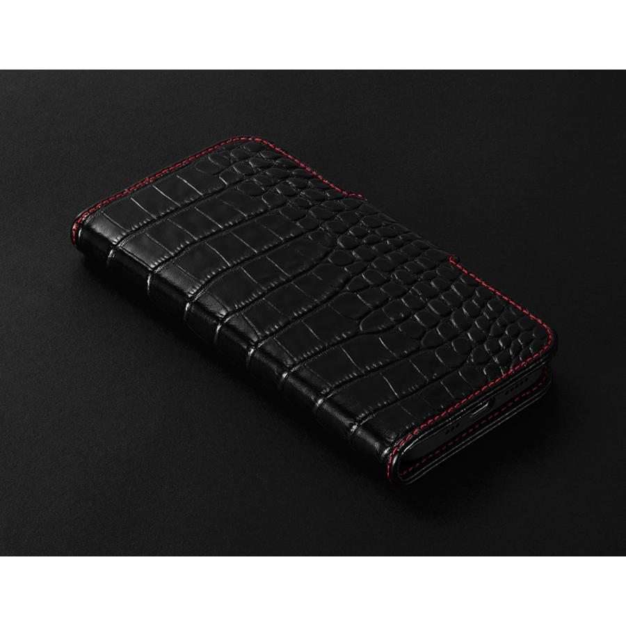 iPhone 14 iPhone14 ケース 手帳型 本革 クロコ 艶 黒 最高級 iPhone 14 iPhone14 ケース 手帳型 本革 クロコ 艶 黒 最高級