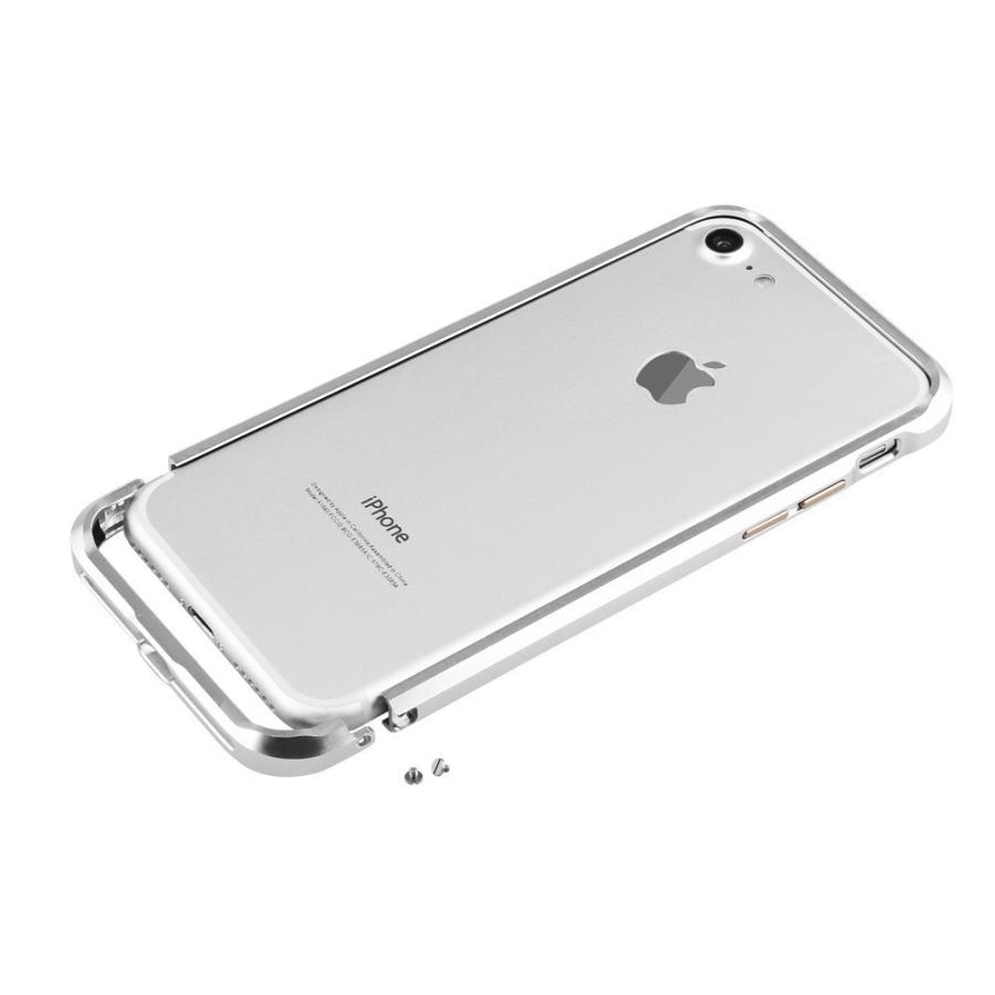 iPhone SE アルミバンパー SE2 第2世代 SE3 第3世代 バンパー ケース SWORD 高品質 アルミ製 ネジ式（マットブラック）艶消｜tmls｜07