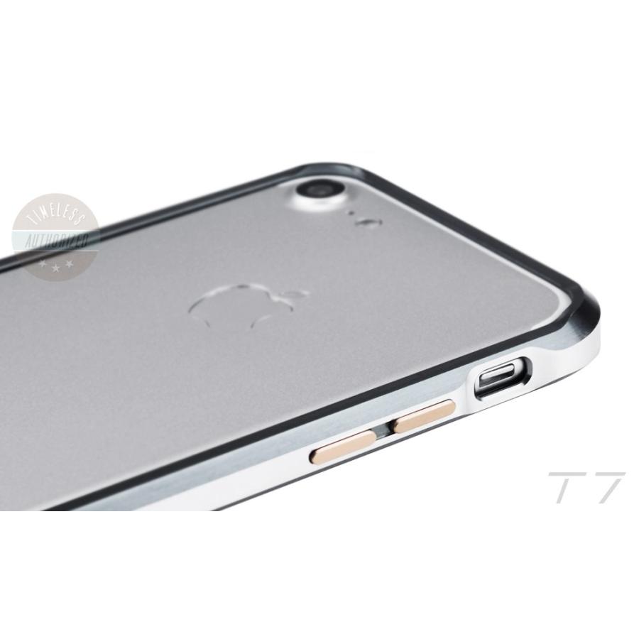 Iphone7 バンパー アルミ製 ケース Sword T7 アルミバンパー メタルバンパー 高品質 ネジ式 アイフォン7 チタンxシルバー T7 Tt Timeless 通販 Yahoo ショッピング