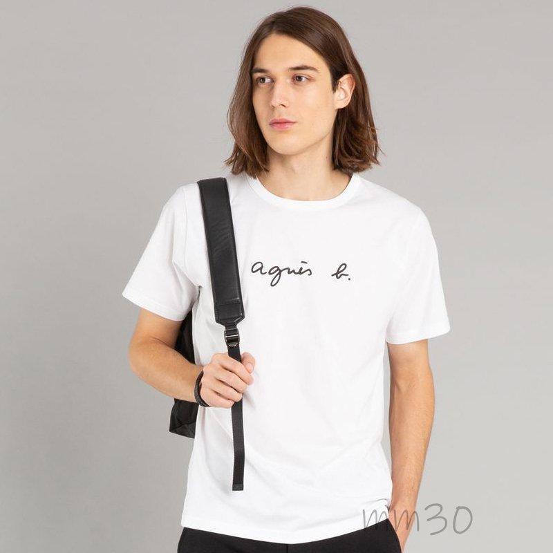 最新の激安 Tシャツ カットソー Agnes B アニエスベー 半袖tシャツ ロゴtシャツ メンズ 綿 Agnes B アニエスベー 半袖tシャツ ロゴtシャツ メンズ Tシャツ シンプル 定番 綿100 カジュアル ボーイズ Www Threeriversofs Com