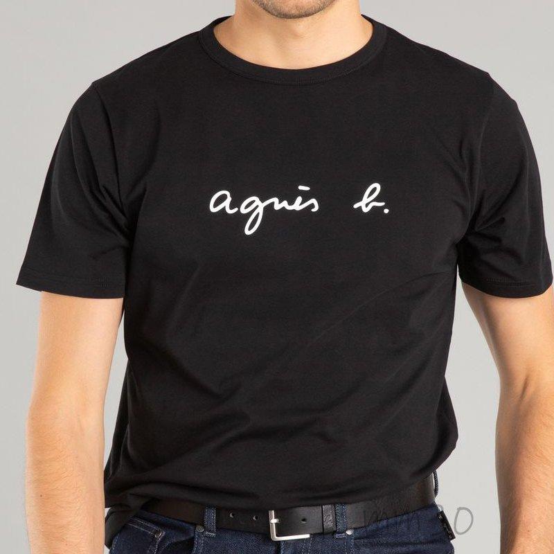 最新の激安 Tシャツ カットソー Agnes B アニエスベー 半袖tシャツ ロゴtシャツ メンズ 綿 Agnes B アニエスベー 半袖tシャツ ロゴtシャツ メンズ Tシャツ シンプル 定番 綿100 カジュアル ボーイズ Www Threeriversofs Com