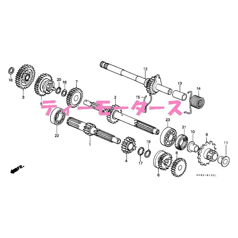 ホンダ（HONDA） CT110−P UB オーストラリア 輸出仕様☆P型用