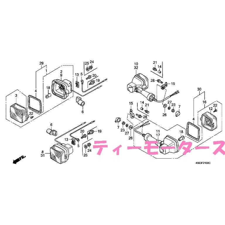 ホンダ（HONDA） CT110−P UB オーストラリア 輸出仕様☆リヤ