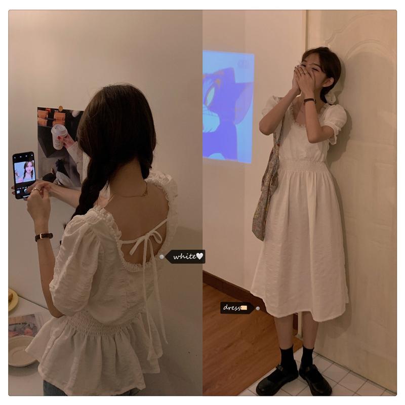 レース バブルスリーブ ワンピース チュニック フェミニン ガーリー ドレス シンプル デート 大人可愛い レディース 春夏 送料無料 Ami0002 トムリィ ジャパン 通販 Yahoo ショッピング