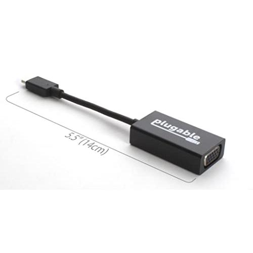Plugable USB-C - VGA 変換アダプター 1920x1200 60Hz までに対応 Thunderbolt 3 対応システム、MacB｜tmshop2020｜04