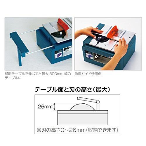 ホーザン(HOZAN)　卓上丸鋸盤　丸のこ盤　金属、プラスチック、木材、基板などの素材切断に　刃の角度調節で斜め切り可能　K-210