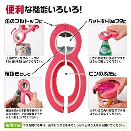 アイメディア オープナー 蓋開け フタ開け 栓抜き 蓋開け器 ジャーオープナー ボトルオープナー 缶オープナー 蓋オープナー ふた開けラクラクだるまさ｜tmshop2020｜06