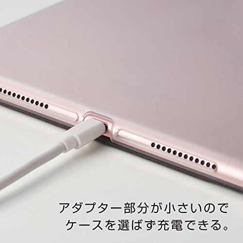 ロジテック ライトニングケーブル iphone 充電ケーブル apple認証 [スリムコネクター採用し、ケースを選ばない] iPhone & iPad｜tmshop2020｜05