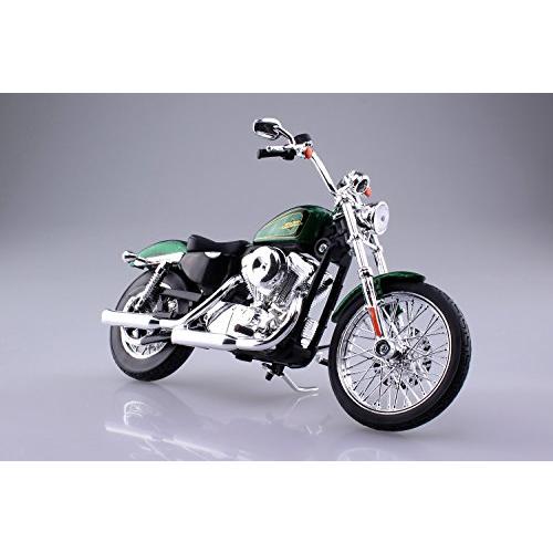 マイスト 1/12 完成品バイク ハーレー ダビッドソン 2012 XL 1200V セブンティーツー グリーン｜tmshop2020｜03