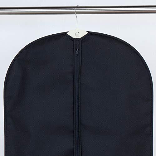 アストロ 洋服カバー 3枚 黒 厚手不織布 ファスナー付き 底までカバー 605-29｜tmshop2020｜05