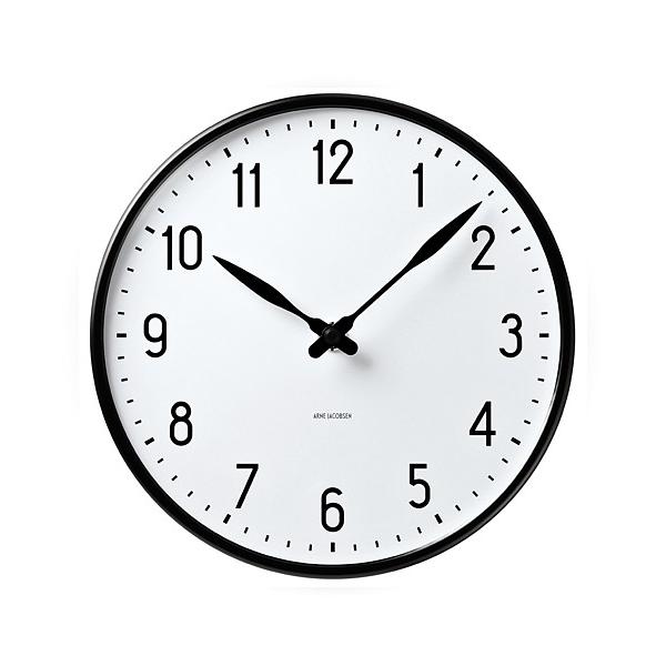 などに ARNE JACOBSEN (アルネ・ヤコブセン）掛け時計 Station 290mm