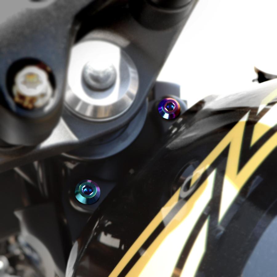 TECH-MASTER (テックマスター) Z900RS / CAFE 64チタン タンク用ボルト 2本セット チタンカラー BS0002 | TECHーMASTER | 01