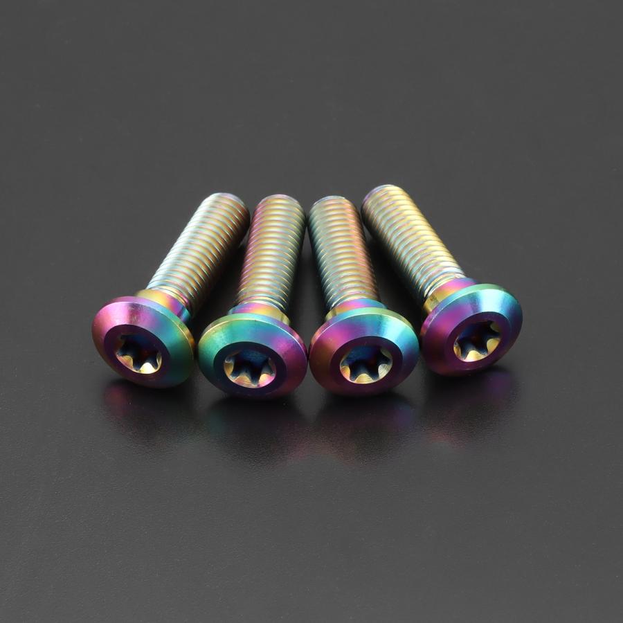 TECH-MASTER (テックマスター) Z900RS / CAFE 64チタン リアステップ用ボルト 4本セット チタンカラー BS0015 | TECHーMASTER | 02