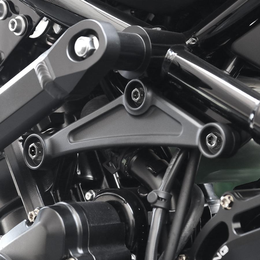 TECH-MASTER (テックマスター) Z900RS / CAFE 64チタン リアエンジンマウント用ボルト 6本セット ブラック BS0040 | TECHーMASTER | 01