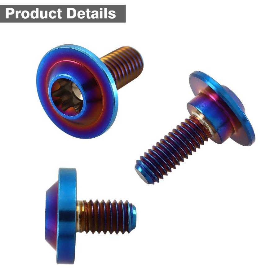 TECH-MASTER (テックマスター) CT125 ハンターカブ JA55 JA65 64チタン 外装カバー用ボルト 11本セット 焼きチタンカラー BS0204 | ホンダ | 03