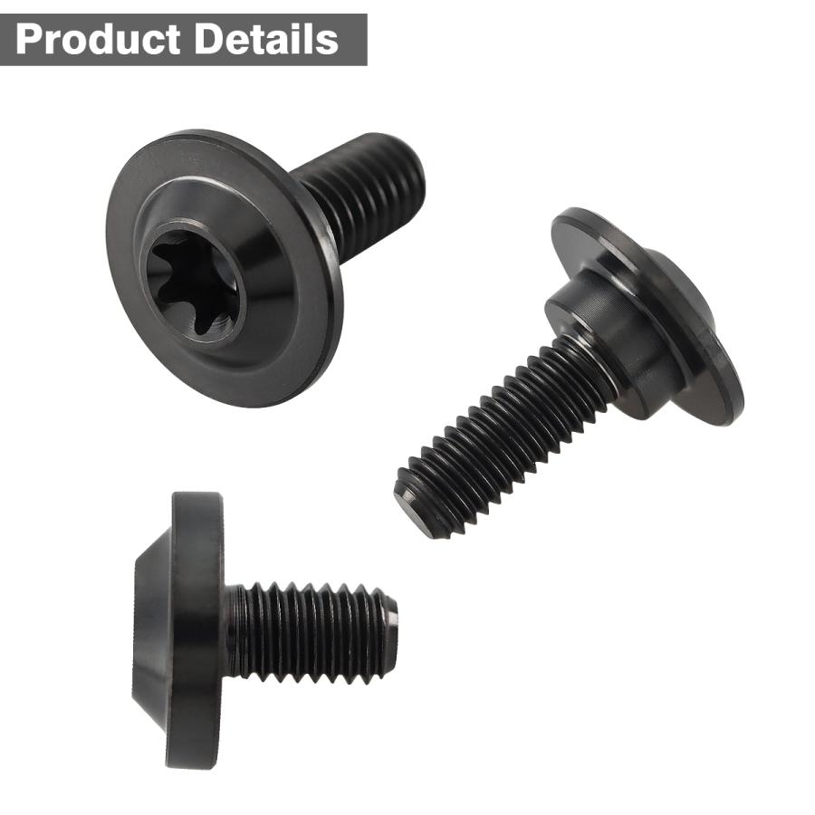 TECH-MASTER (テックマスター) CT125 ハンターカブ JA55 JA65 64チタン 外装カバー用ボルト 11本セット ブラック BS0205 | ホンダ | 03