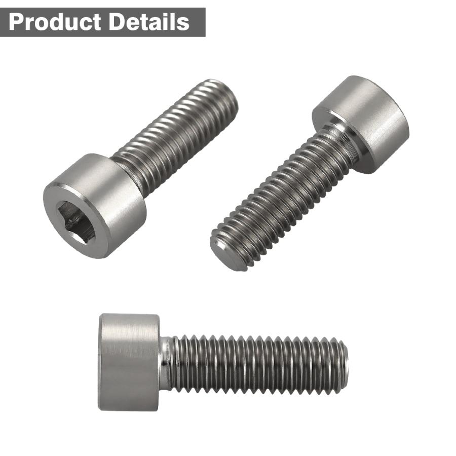 TECH-MASTER (テックマスター) CT125 ハンターカブ JA55 JA65 64チタン タンデムステップ用ボルト 4本セット シルバー BS0209 | ホンダ | 03