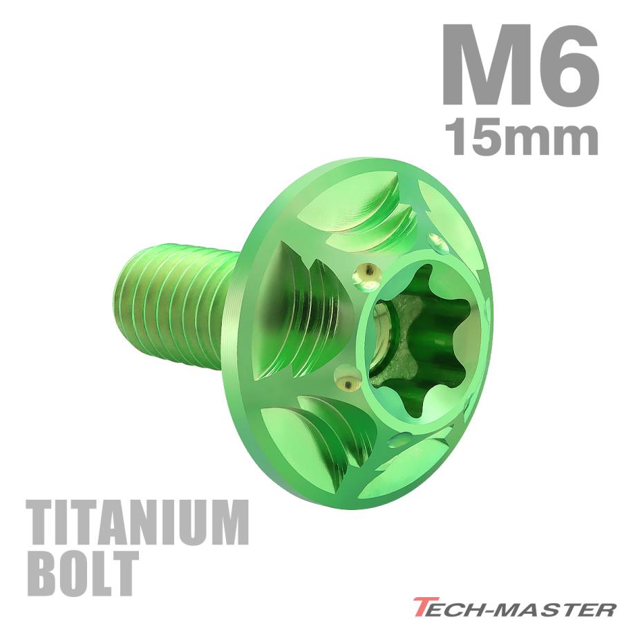TECH-MASTER64チタンボルト M6×10mm P1.0 1個 ダークカラー ボタン TECH-MASTER64チタンボルト M6×10mm P1.0 1個 ダークカラー ボタン