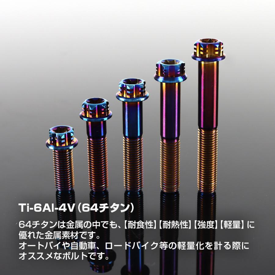 TECHーMASTER（テックマスター） チタンボルト M10×65mm P1.25