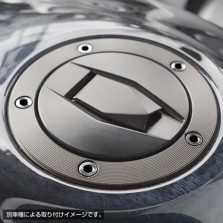 ホンダ タンクキャップ チタンボルト バイク 5穴用 ブラック 5本
