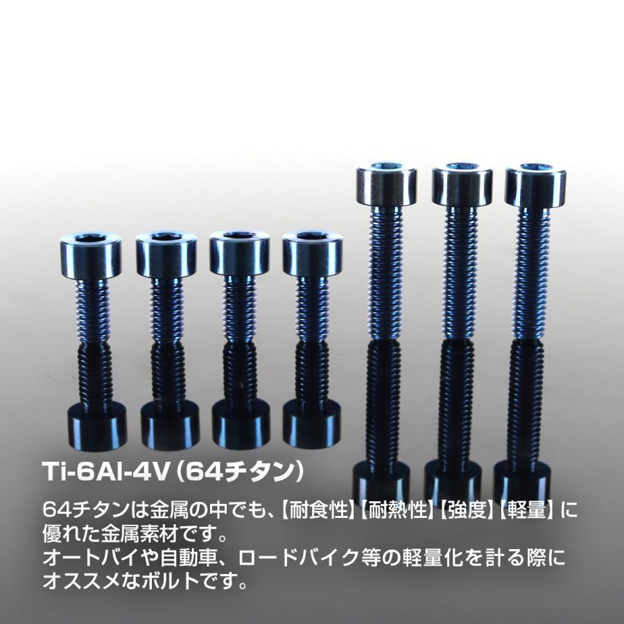 TECHーMASTER（テックマスター） タンクキャップ チタンボルト バイク