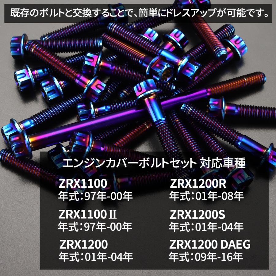 カワサキ ZRX1100 ZRX1200/R/S DAEG エンジンカバー クランク
